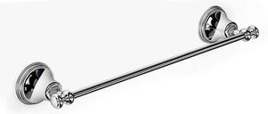 Towel Rack CM 60 LIBERTY Actual Dimensions 56.5x9xh 7 cm Brass Core Polished Stainless Finish Screw Fixings Made in Italy Name: LIBERTY