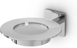 Oslo Square Wall Mounted Soap Dish 11x13.5xh4.6 cm Minimalist Style Powder Coated Aluminium