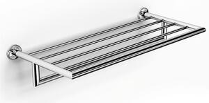 Stainless Steel Towel Rack PLAZA 65.50x26.5xh14.50 cm Polished Finish