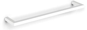 XONY 304 Stainless Steel Towel Bar Large Size for Washbasin 60x9xh1.5 cm Matte White Finish Made in Italy