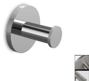 Hook, Robe Hook TEXTURE 4.6x4.5xH4.6 cm Contemporary Industrial Style in Polished Stainless Steel