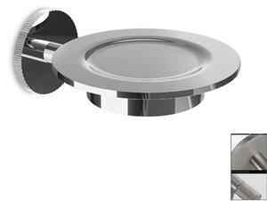 Suspended Steel Soap Dish TEXTURE 11x13.5xh4.6 cm Contemporary Industrial Style