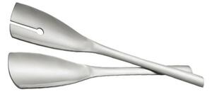 FUTUR Salad Cutlery in 18.10 Stainless Steel 280 mm Set 2 Pieces in Nylon Packaging, bomboniere eme