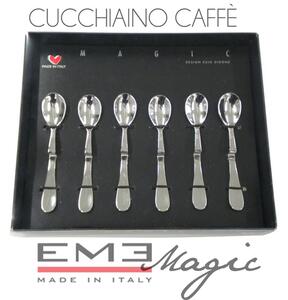 Magic Coffee Spoon Set of 6, 18/10 Stainless Steel, Mirror Polished, 2mm Thickness