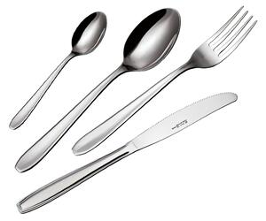 Stainless Steel 18-10 Cutlery Set 49 Pieces with Black ECO Case eco