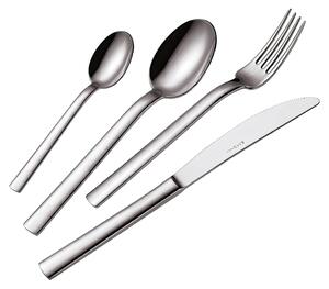 CHEF 24 Piece Cutlery Set in 18/10 Stainless Steel, Mirror Polished, 4mm Thickness