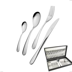 HOTEL 49-piece Stainless Steel 18/10 Polished 2.5 mm Thickness Cutlery Set in Gift Case EME
