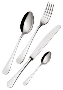 MILANO 24 Piece Cutlery Set in Polished Mirror Finish 18/10 Stainless Steel, 2.5 mm Thickness