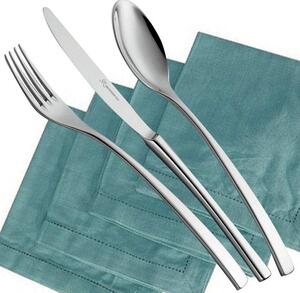 ONDA 24 Piece Cutlery Set Stainless Steel 18/10 Polished 4.0 mm Thickness in Gift Case EME