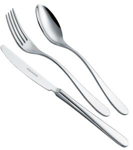 900 Novecento 24 Piece Stainless Steel 18/10 Mirror Polished 3.0 mm Thickness Cutlery Set in Gift Box EME