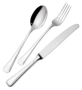 SAVOIA ARGENTATO Silver Plated Cutlery Set 24 Pieces Stainless Steel Silver 8 Microns