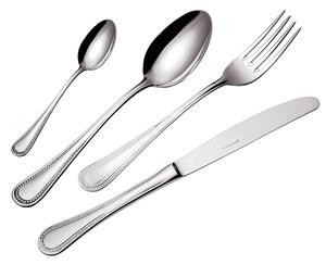 Privilege Cutlery Set 2.5 mm 1 Knife 1 Fork 1 Spoon 1 Coffee Spoon in 18/10 Mirror Polished Stainless Steel