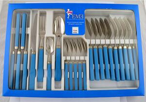 PROFI Azzurro 24 Pieces Cutlery Set in Gift Box