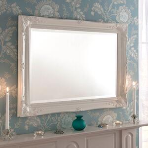 Yearn Baroque Mirror White White