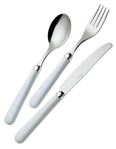 TULIP Line Cutlery Set: 1 Knife, 1 Fork, 1 Spoon, 1 Coffee Spoon in 18/10 Stainless Steel