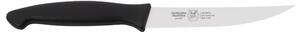 Sharp 12 cm Steak Knife, Black, Thermoplastic Rubber Handle