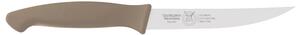 Sharp 12 cm Steak Knife, Dove Grey, Thermoplastic Rubber Handle