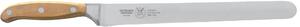 Ham Carving Knife 26 cm Wide, Forged in W.Nr.1.4116 Steel with Ash Wood Handle, Handle in Ash Wood Essence, Forgiati