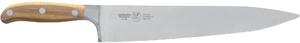 Chef's Carving Knife with Forged Blade, 31 cm, W.Nr.1.4116 Steel, Ash Wood Handle - Forgiati