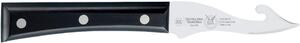 Stainless Steel Oyster Knife 9 cm with Paperstone Handle, Black Colour - Paperstone
