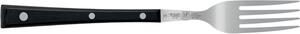 Stainless Steel 18/10 Black Table Fork, Paperstone Handle, 206 mm Perfect for Dining Kitchen - paperstone