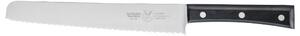 Bread Knife 23 cm, Black Colour, Black Acetal Resin Handle