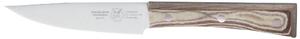 12 cm Wide Hazelnut Colour Steak Knife with Paperstone Handle
