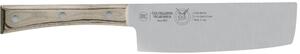 Nakiri Knife in 18/10 Stainless Steel 16 cm with Paperstone Handle Ideal for Precise Vegetable Cutting and Processing