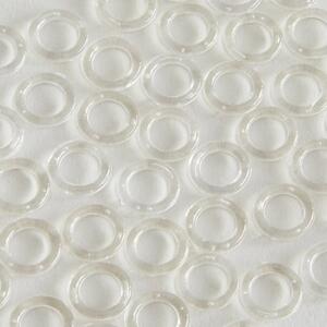Set of 50 Plastic 30mm Clear Blind Rings