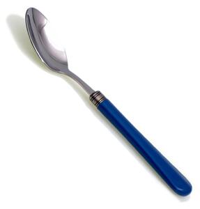 Giulieta Coffee Spoon Set of 6 Spoons in 18.10 AISI430 Steel Length 14.5 cm PBT Handle Dishwasher Safe Blue Name: giulietta