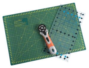 A3 Patchwork Starter Kit Mat Rotary Cutter Ruler