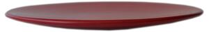 Alder Wood Fruit Bowl, Mahogany Colour, 40xh 3.5 cm