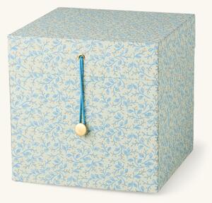 Box with lid - Paper. 21.5 x 21.5 x 21.5 cm. - Mint - Søstrene Grene