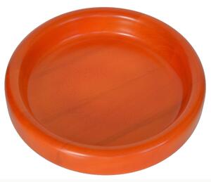 Hand-Turned Solid Wood Bowl Medium � 34xh 6 cm for Fruit Centre or Orange Tray named baslotto