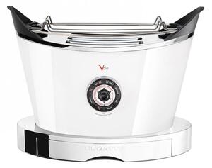 Volo D�vor� Designer Toaster with 4 Functions: BROWNING up to 6 Levels, Dimensions 32x20h 30 cm, Colour White