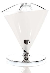 Electric Citrus Juicer VITA Bugatti with Included Blown Tempered Glass Jug Diameter 22.5xh 29 cm Capacity 0.6 Litres Glossy White