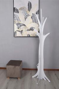 Metal Floor Coat Stand Natura Tree Design Dimensions 60x60x h 190 cm Tree Structure with Branches in White Colour