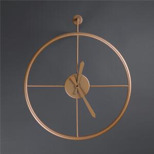 Metal Wall Clock FIRENZE Dimensions 60 x h 70 cm Gold Hands, Numberless Metallic Gold Colour