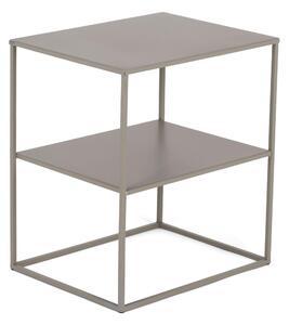 Rectangular Coffee Table Minimalist Design 2 Levels Dimensions 45x35x50 cm - Weight 6.8 kg Pastel Dove Style Minimal Line Bathroom
