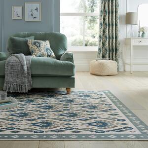 Jaipur Indoor Outdoor Traditional Rug Blue