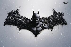 Art Poster Batman Arkham Origins - Logo, (40 x 26.7 cm)