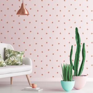 Skinny Dip Peachy Wallpaper Pink