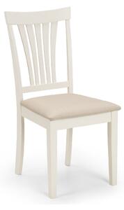 Stanmore Round Dining Table with 4 Chairs, Off White Ivory