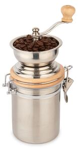 La Cafetiere Stainless Steel Coffee Grinder and Store Silver