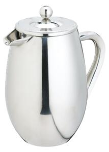 La Cafetiere Stainless Steel 3 Cup Double Walled Cafetiere Silver