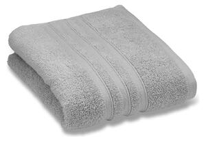 Catherine Lansfield Zero Twist Silver Towel Grey