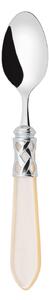 ALADDIN CHROME RING 6 MOKA SPOONS - Ivory