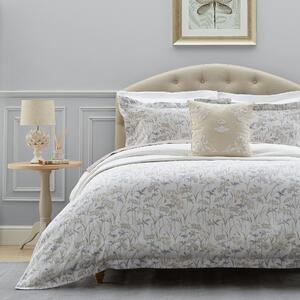 Dorma Cheddleton 100% Cotton Reversible Duvet Cover Grey