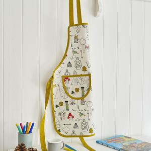Ulster Weavers Let's Explore Nature Kid's PVC Apron Green, White and Black