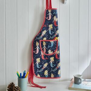 Ulster Weavers Mermaid Kid's PVC Apron Blue, Yellow and Pink